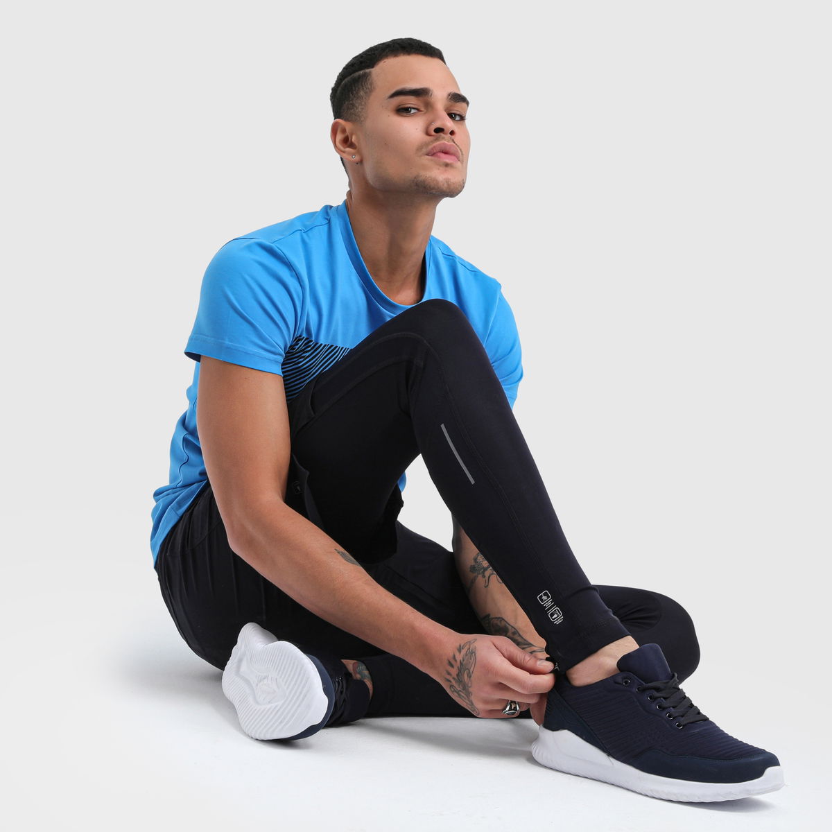 22012 - Navy - Men's Sport Leggings